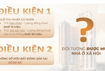 điều kiện mua nhà ở xã hội Long Bình tân- Biên Hòa- Đồng Nai 