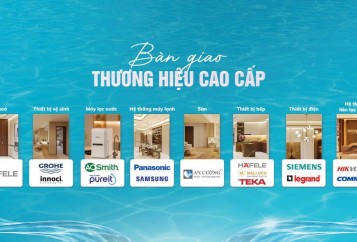 Vật liệu bàn giao Serena Riverside: Häfele, Grohe, Panasonic, An Cường