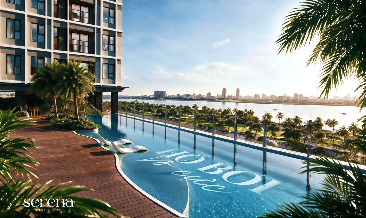Tiện ích Serena Riverside: 39 tiện ích Home Resort trên 5 tầng