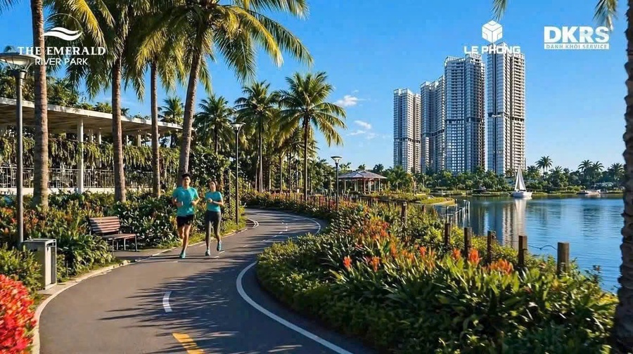 The Emerald River Park Lê Phong-Căn hộ Ven sông sài gòn