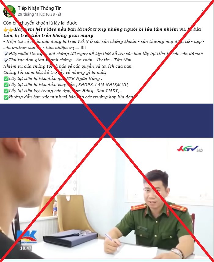 chiêu trò lấy lại tiền khi bị lừa