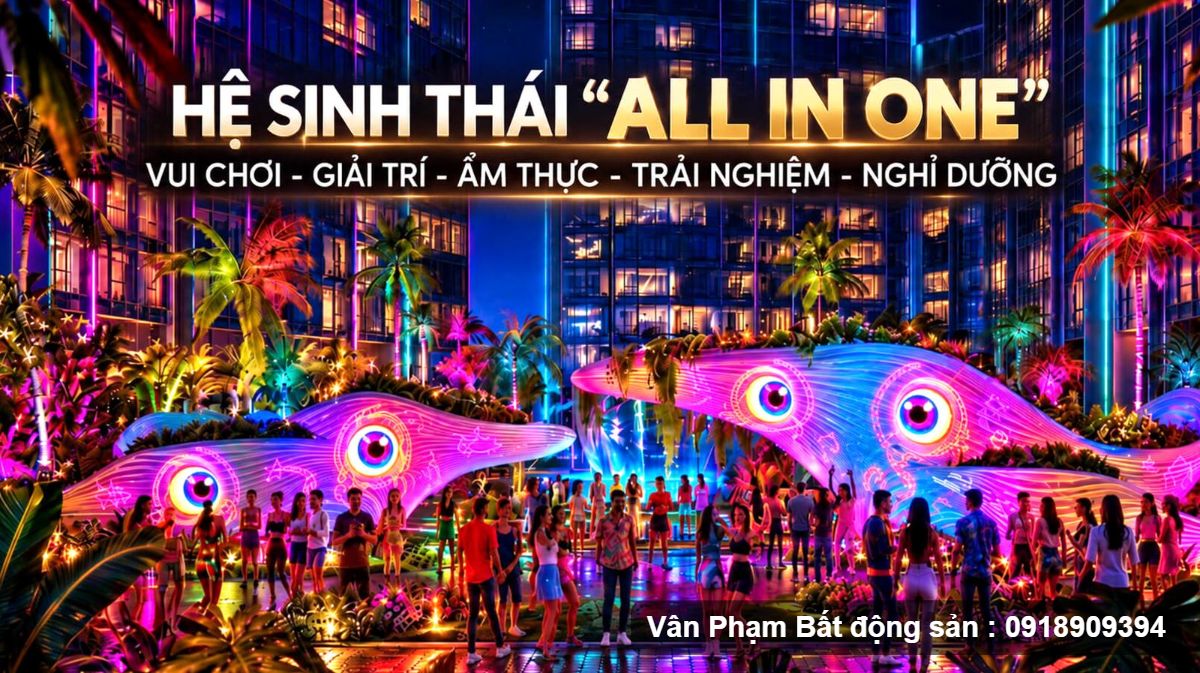 Hệ sinh thái tiện ích All in One tại Qtopia Phước Hải Hệ sinh thái tiện ích All in One tại Qtopia Phước Hải